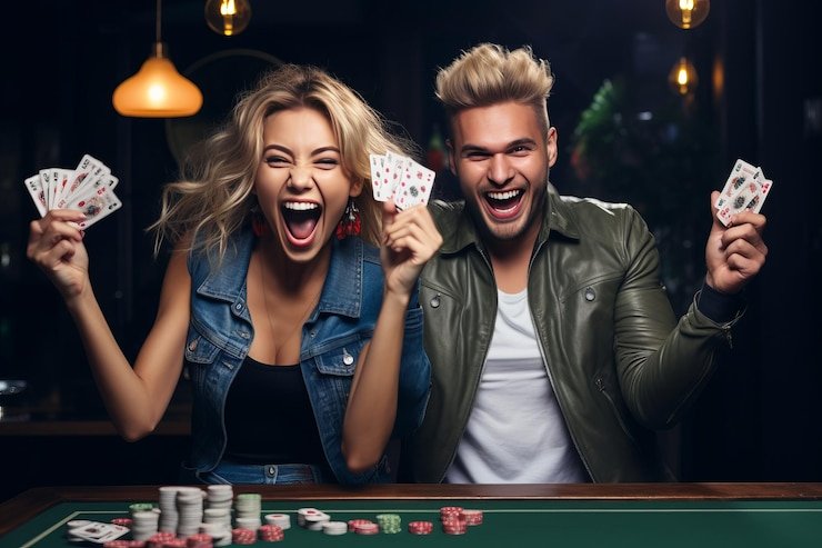 Dealer profesional di studio kasino langsung